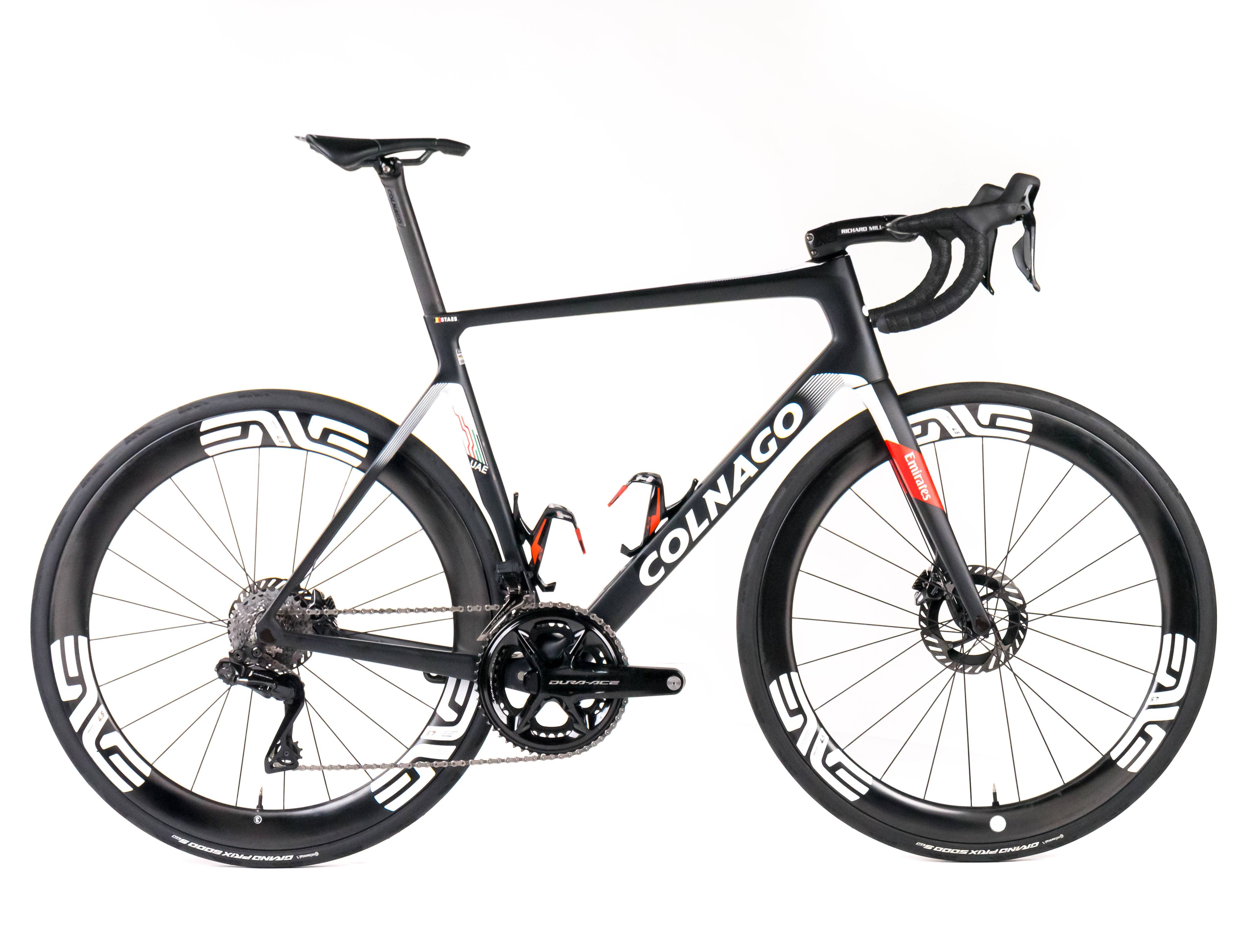 Colnago V4Rs 2024 Team UAE Team Emirates Staes size 550 Shimano Dura-Ace R9270 Di2 2x12sp - Bikeroom / 550 / uae team
