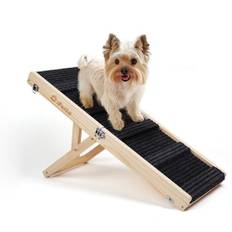 iPetba Hunderampe für Kleine Hunde Katzen Haustier Rampe Sofa Bett Auto Klappbar Einstellbar 34-53 cm, bis zu 20kg