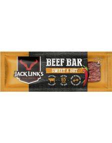 Jack Link's Meat Snacks Beef Jerky Bar Sweet & Hot 22,5 g (USA Import)