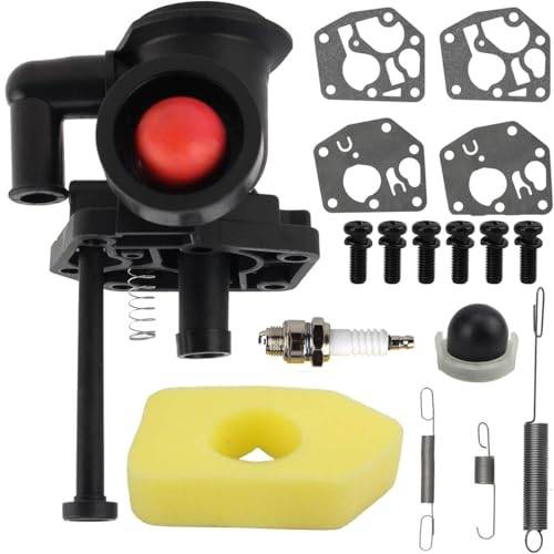 ZAMDOE 795477 Förgasare-sats för Briggs Stratton 795469 794147 498809 497619 795475 790206 790218 699660 794161 498811 Förgasare 09J000 09L000 09S000 09T000 Vertikal motor Gräsklippare