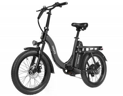 Elcykel Eskute D200 (Grå, Nej)