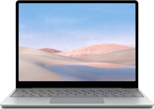 Microsoft Surface Laptop Go | i5-1035G1 | 12.4" | 8 GB | 128 GB SSD | 1536 x 1024 | platin | Touch | Tastaturbelysning | Surface Dock | Win 11 Home | DE