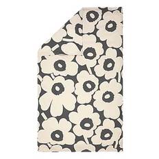 Marimekko Home UNIKKO DC 240X220CM - Sängtextilier - CHARCOAL, OFF WHITE / multi