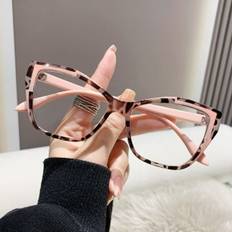 Anti-Blåt Lys Briller Firkantede Briller ROSA Pink
