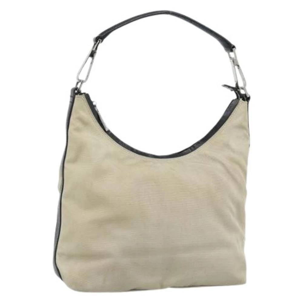 Gucci Vintage - Pre-owned Vintage Canvas Hand Bag Vintage - Dam - ONE Size - Läder