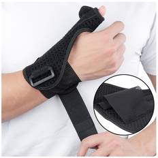 Avlastande handledsstöd: Vänster hand
