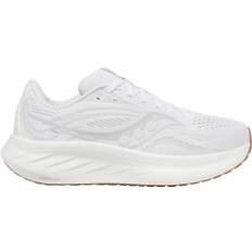 Saucony Ride 18 W Löparskor White/Gum, USL 10 (USL 10)