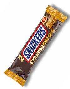 Snickers Creamy Peanut Butter Bar 36,5 gram