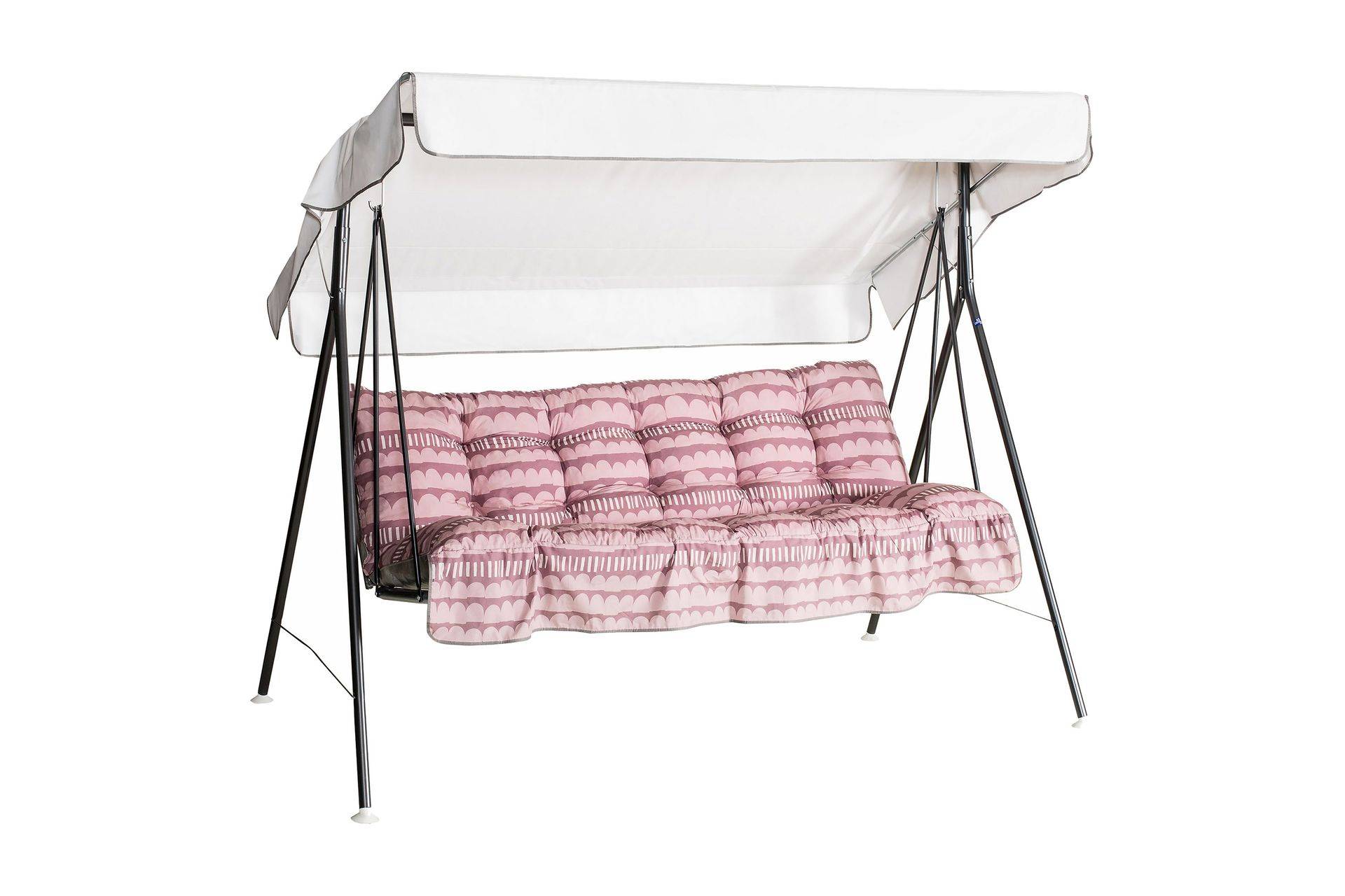 Varax Teneriffa 3- pers. hammock, 84B - Grå/Rosa Hammock Rosa,Grå