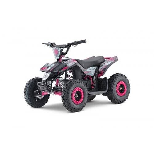 El fyrhjuling | ATV för barn 1000W | Rosa/svart