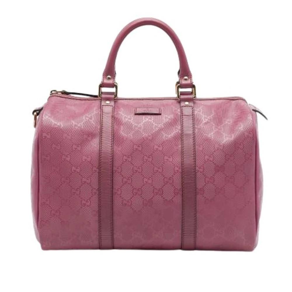 Gucci Vintage Pre-owned Canvas gucci-tasker - Vintage - Dame - Lyserød - ONE SIZE -