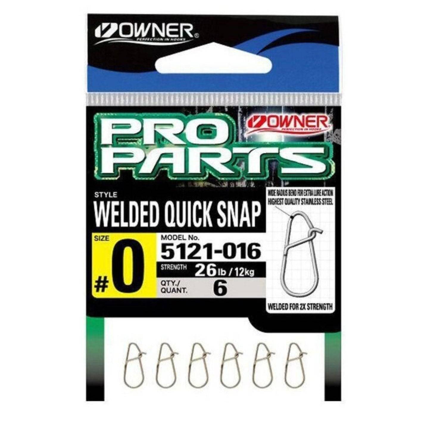 Owner Pro Parts Welded Quick Snap - Str. 0 (12 kg).