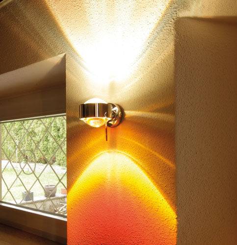 Puk Wall (+) up/down væglampe fra Top-light - Mat antracit