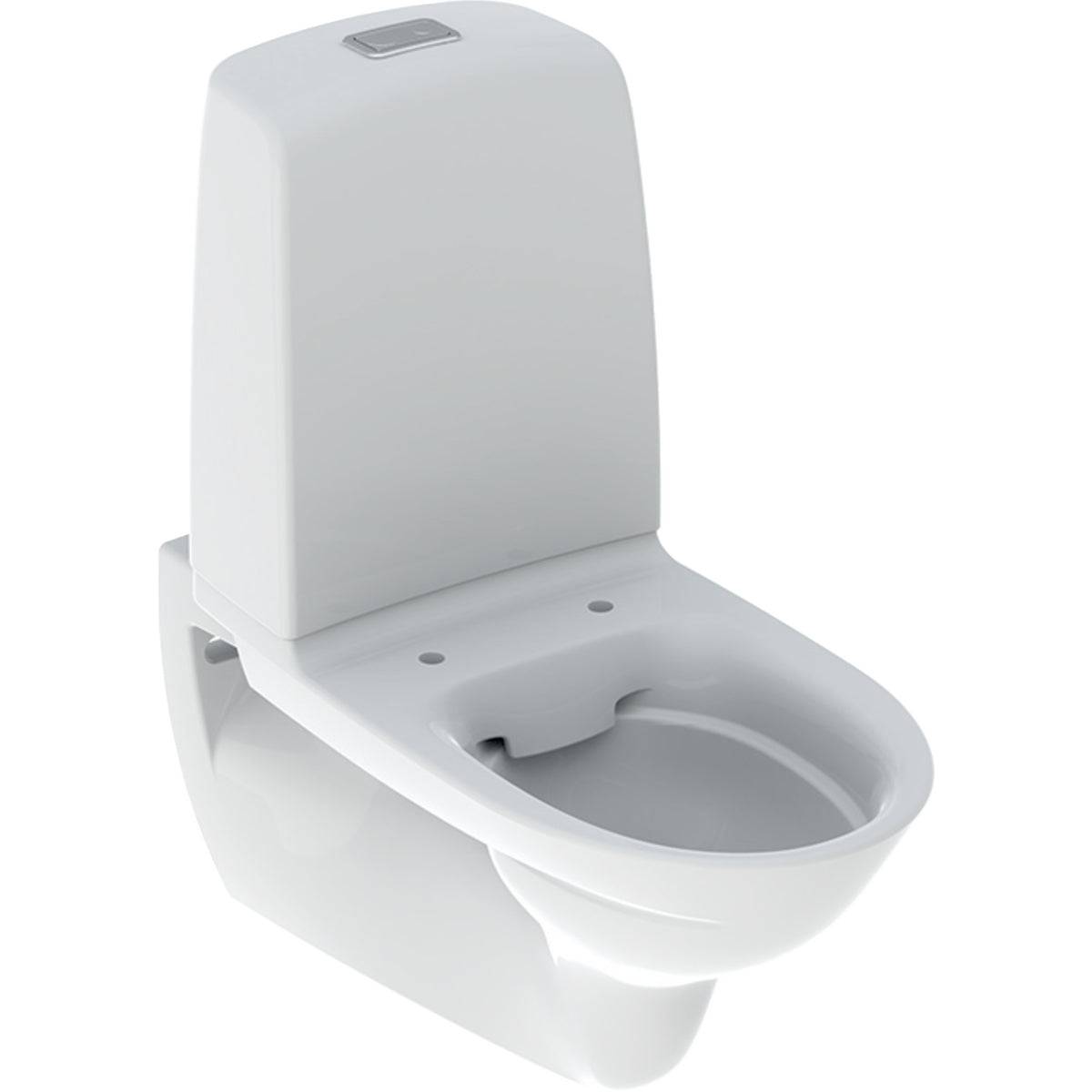 Ifö Spira Rimfree vægskål, hvid keramik, 700x355x775mm, uden sæde