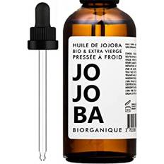 Jojobaolja 100 % ekologisk, ren, naturlig, kallpressad. För hud, kropp, hårvård. 100 ml