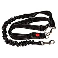 Baogu Hundkoppel handsfree joggingkoppel nylon hundar gratis svart