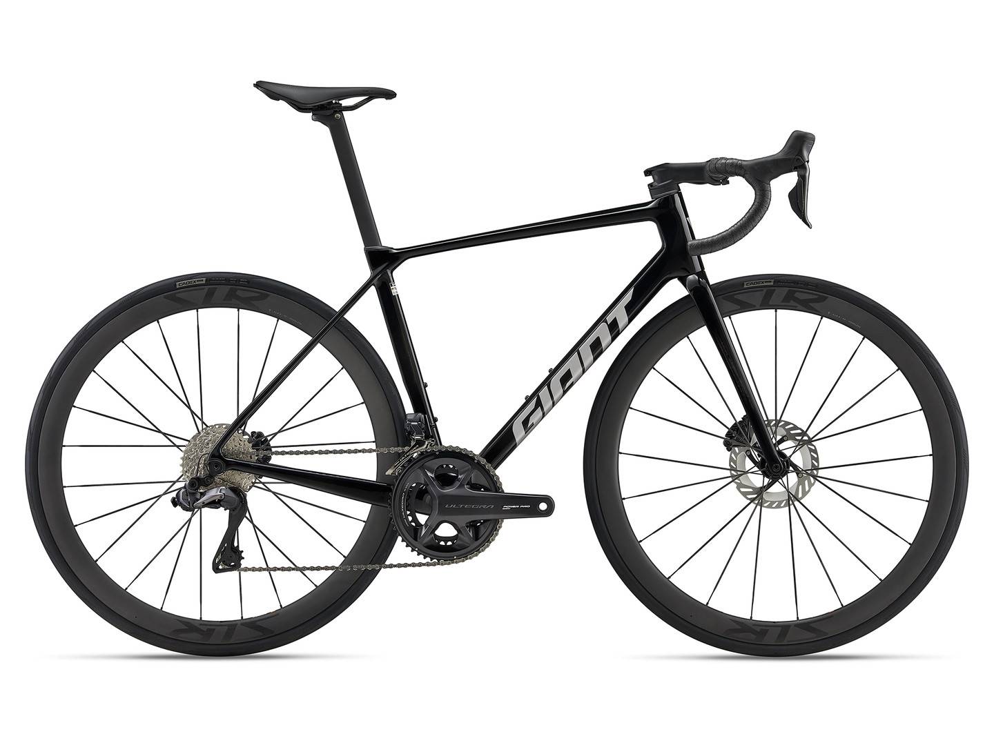 Giant TCR Advanced Pro 0 Racercykel Carbon, Str. L - Svart (L)