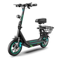 Bogist M5 Pro Hopfällbar Elscooter för Vuxna med Säte 500W Motor 48V15Ah Batteri 11-tums Däck Stadspendling Elscooter