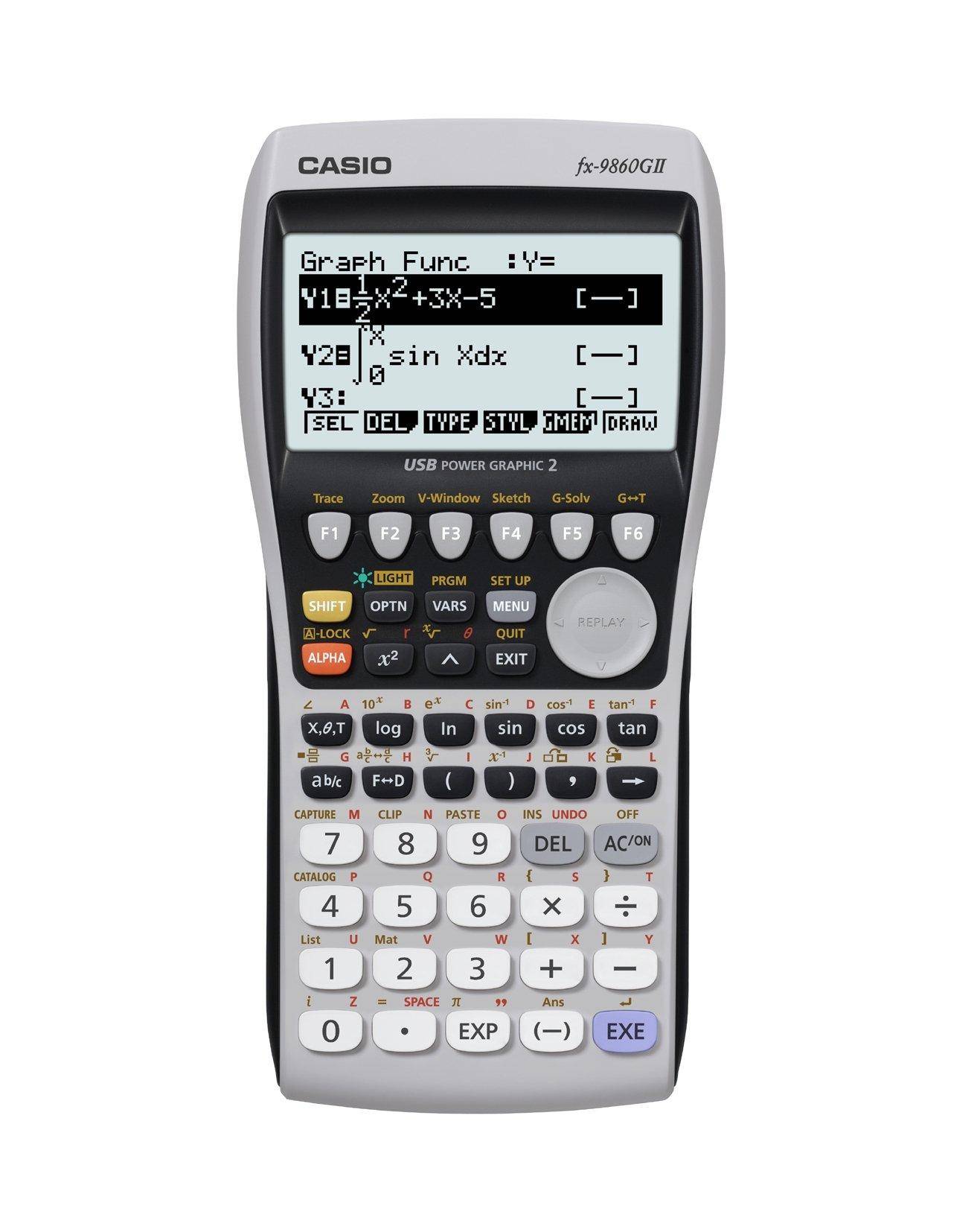 Casio graphing scientific calculator 10 digit functions mantissa/1097 FX-9860GII-N