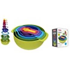 Cefa Toys - Set med 9 Joseph Joseph Stapelbara mätskålar, 01158