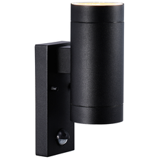 Fasadlampa Tin Maxi Double Sensor Svart Nordlux