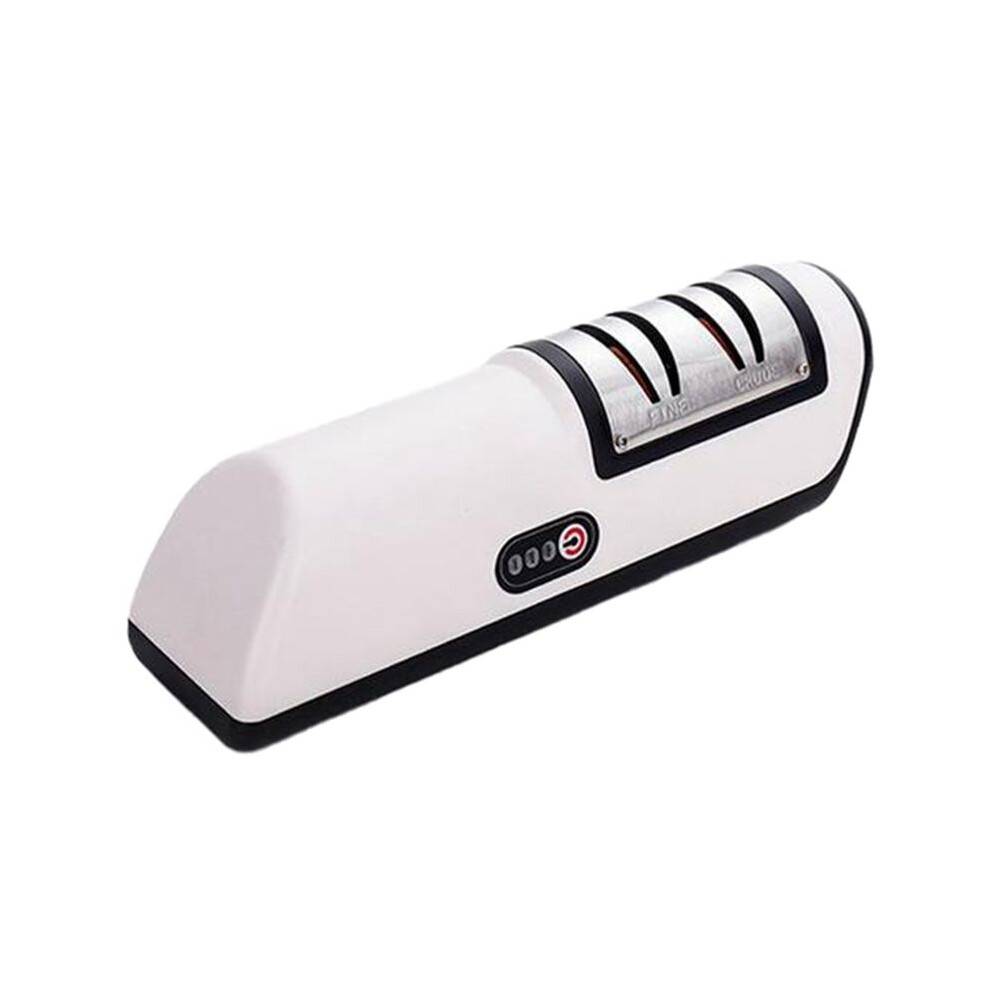 Kitchen Electric Knife Sharpener Multifunctional Automatic 4 Gears Electric Knife Sharpener Kitchen Accessories Black