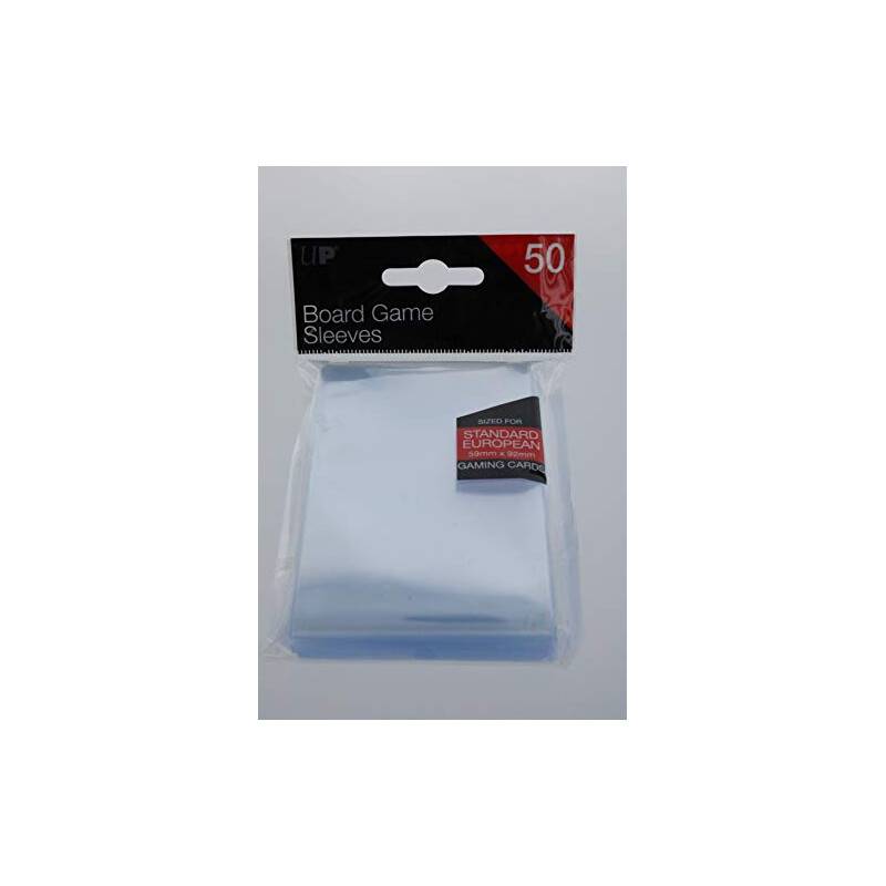 Ultra Pro - Board Game Sleeves - Euro Standard 59x92mm (50 Sleeves)