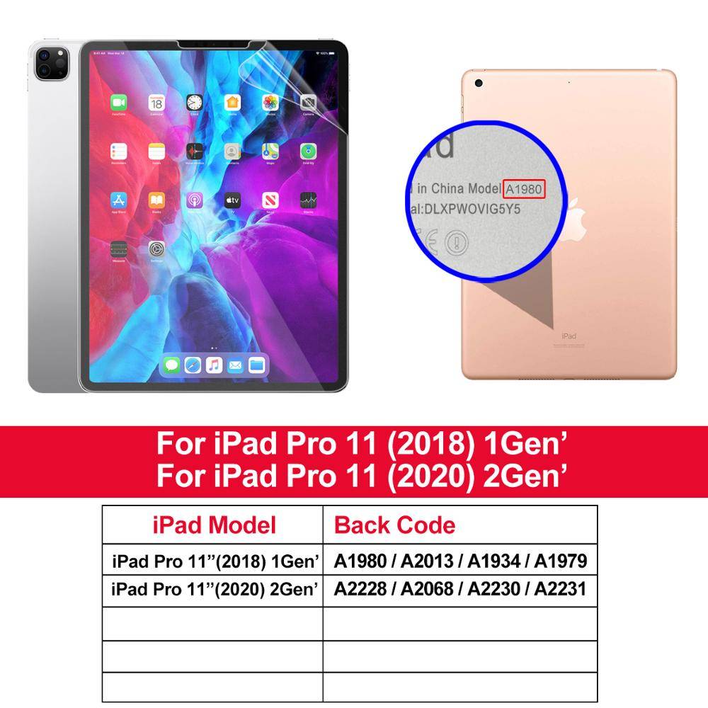 2 st papper som skärmskyddsfilm matt husdjursmålning skriv för apple ipad 9.7 air 2 3 4 10.5 pro 11 10.2 7th gen mini