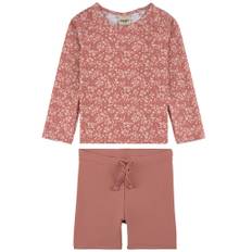 Kuling Rhodes Mönstrat UV-set Desert Pink Flower 86/92 cm  Rosa  86/92 cm  kvinna