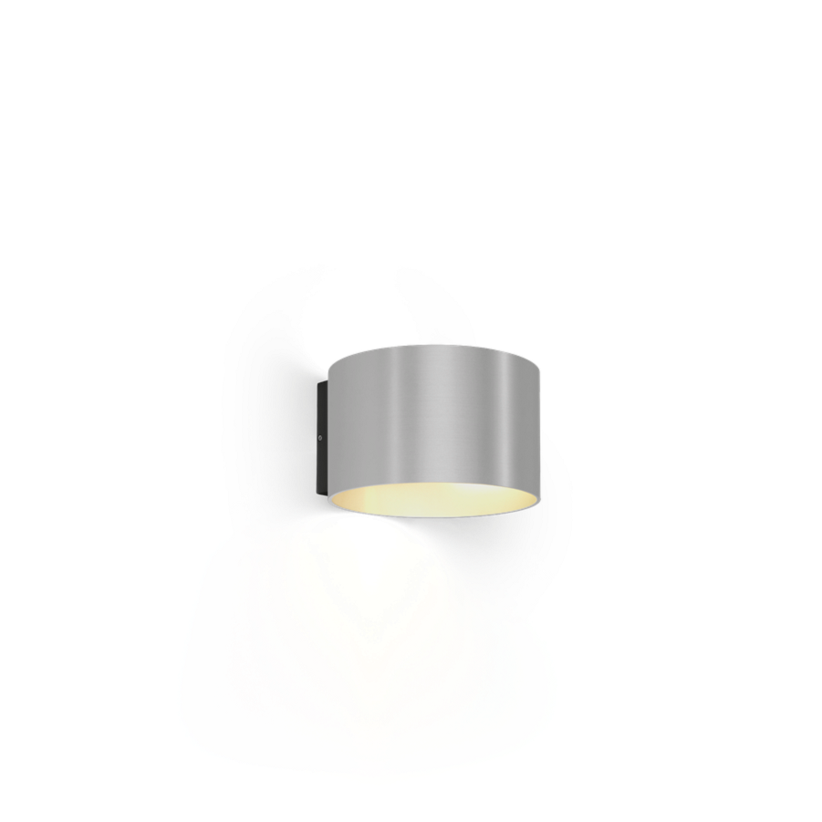 Ray 1,0 G9 væglampe Wever & Ducré - Børstet aluminium