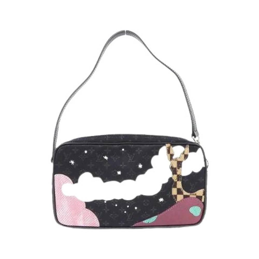 Louis Vuitton Vintage Pre-owned Conte de Fées Pochette Accessory Pouch - Vintage - Dame - Flerfarvet - ONE SIZE - Uld