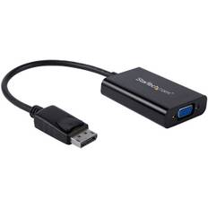 StarTech.com DP2VGAA videokabel adapter 0,184 m Sort