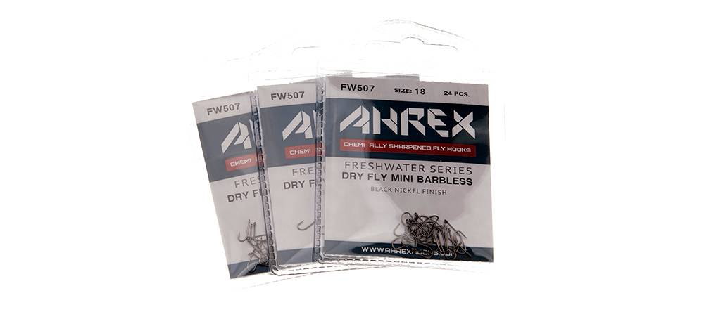Ahrex FW507 - Dry Fly Mini Hook Barbless