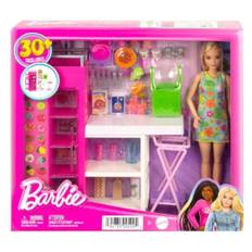 Barbie Dream Pantry Lekset Dockor Lekset Hjv38 docka kök leksak mat inspiration