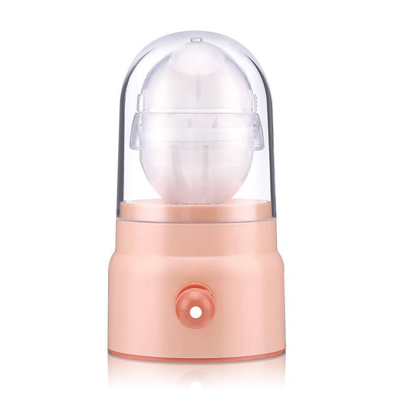 Äggförvrängare manuell äggdragning äggula protein blandad shaker bärbar frukost guldägg tvättbar mixer shaker verktyg - Rosa