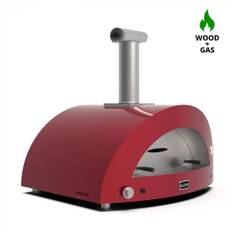 Moderno 5 Pizzaer Rød Hybrid Pizzaovn