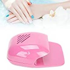 Mini Nageltork, Portabel Nagelfläkt, Kylfläkt Nagellack Snabbtork med Fläkt Mini Storlek Idealisk för Vanliga Nagellack (Rosa)