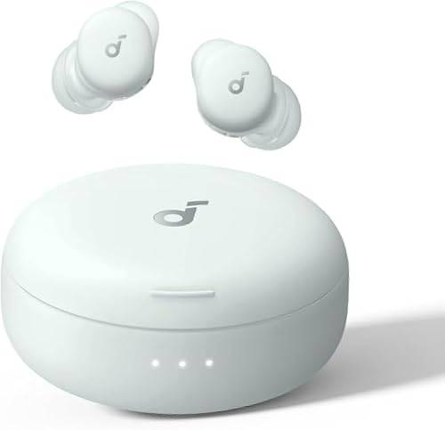 Anker soundcore Sleep A30, earbuds för sömn, ANC snarkmaskering | Passiv ljudisolering, stort sömnljudbibliotek, ultimat komfort för sidosovare, 10T speltid, för sömn / resor / flyg / tupplur