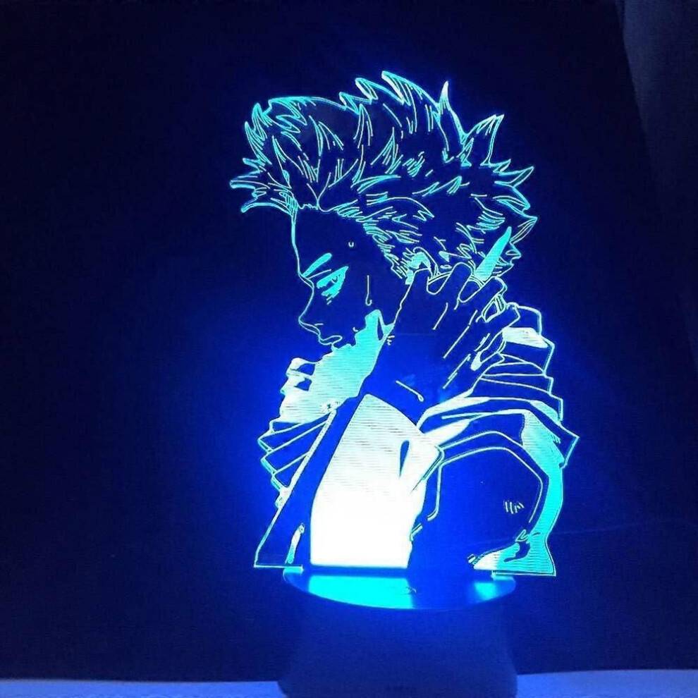 3D Illusion Lampa Nattljus Barn Dekorativ Shinsou Hitoshi My Hero Academia 3D Anime Boku no Hero