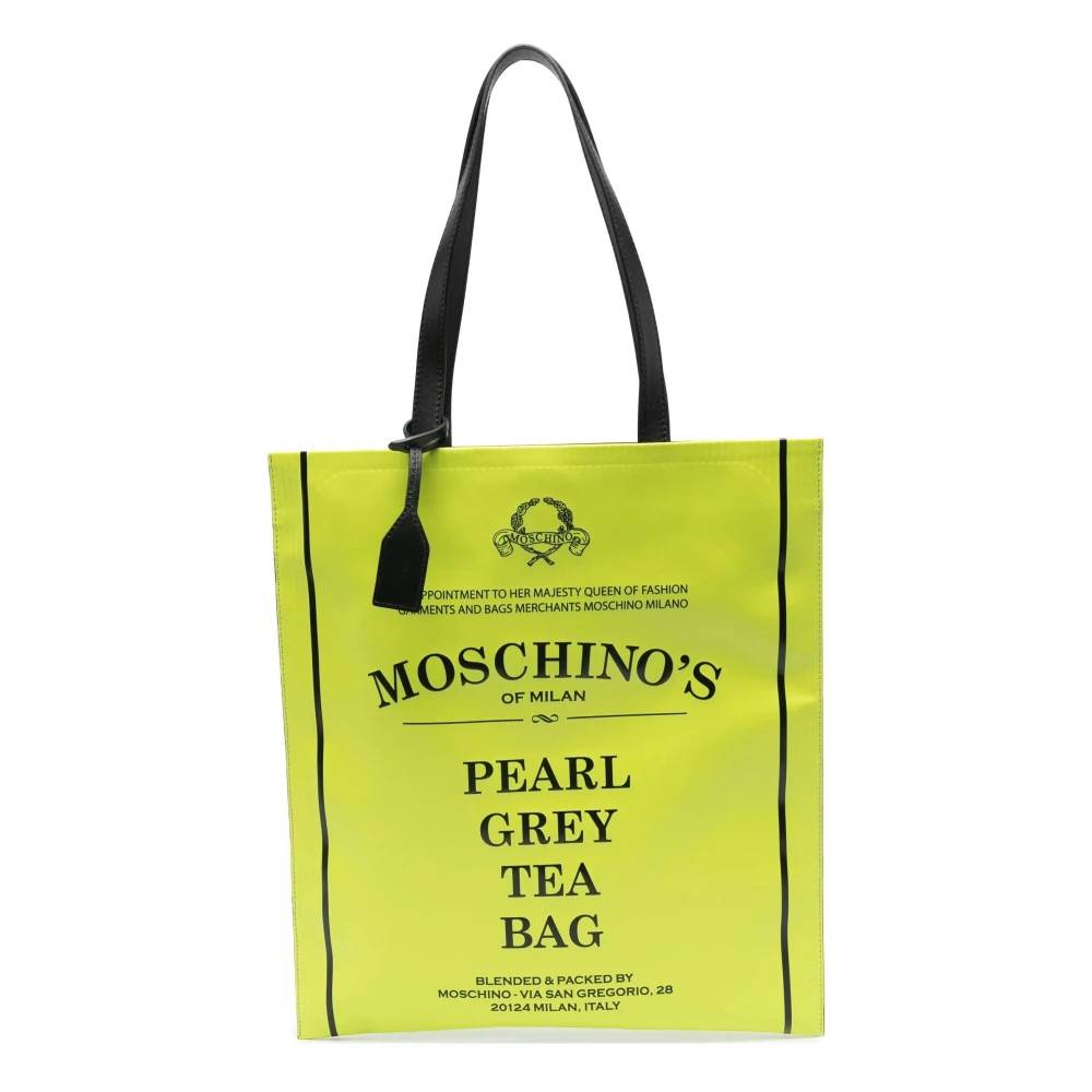 Moschino Chartreuse Grøn Blød PU Taske - Tasker - Dame - Grøn - ONE SIZE - Læder
