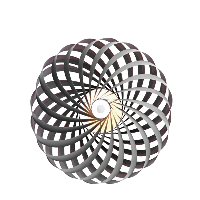 TR5 væglampe Tom Rossau - Ø40 Aluminium/sølv