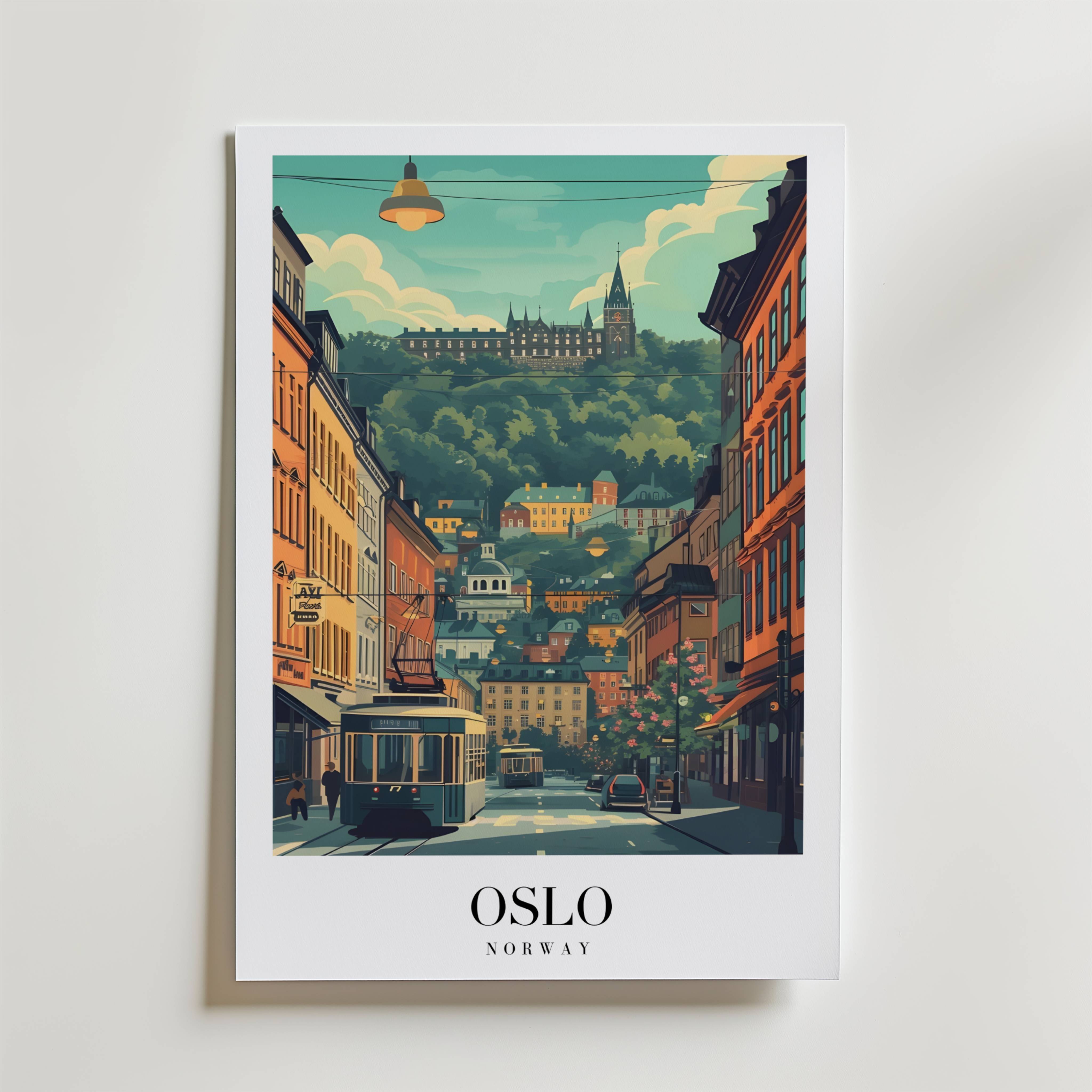 The Oslo Poster - Fine Art Poster 30x40 cm