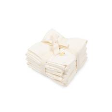Konges Sløjd 10 pak nuvoli stofbleer - antique white - OS