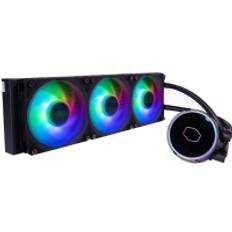 Cooler Master MasterLiquid PL360 FLUX - Kylsystem med vätska till processorn - Elementstorlek: 360 mm - (för: LGA1156, AM2, AM2+, AM3, LGA1155, AM3+, LGA2011, FM1, FM2, LGA1150, FM2+, LGA2011-3, LGA1151, AM4, LGA2066, TR4, LGA1200, LGA1700) - 120 mm - svart