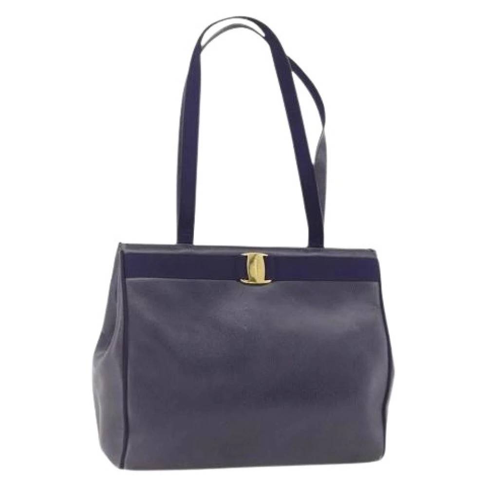 Salvatore Ferragamo Pre-owned - Pre-owned Tote Bag Vintage - Dam - ONE Size - Läder
