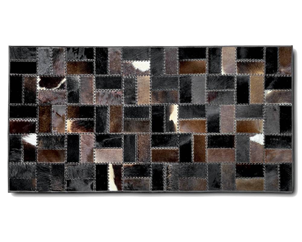Hallmatta kohud 100 x 200 cm - Brown & white (100 x 200 cm)