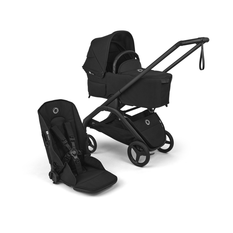 Bugaboo Dragonfly Plus 2-i-1-vagn - Heritage Black Klädsel