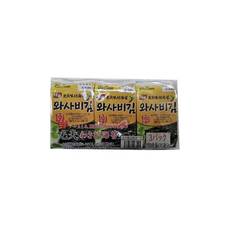 Roasted Seaweed Wasabi 3x4g - Nori tang