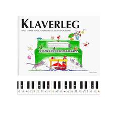 Klaverleg - for børn, forældre og bedsteforældre - Brugt Bog- Pernille Holm Kofod