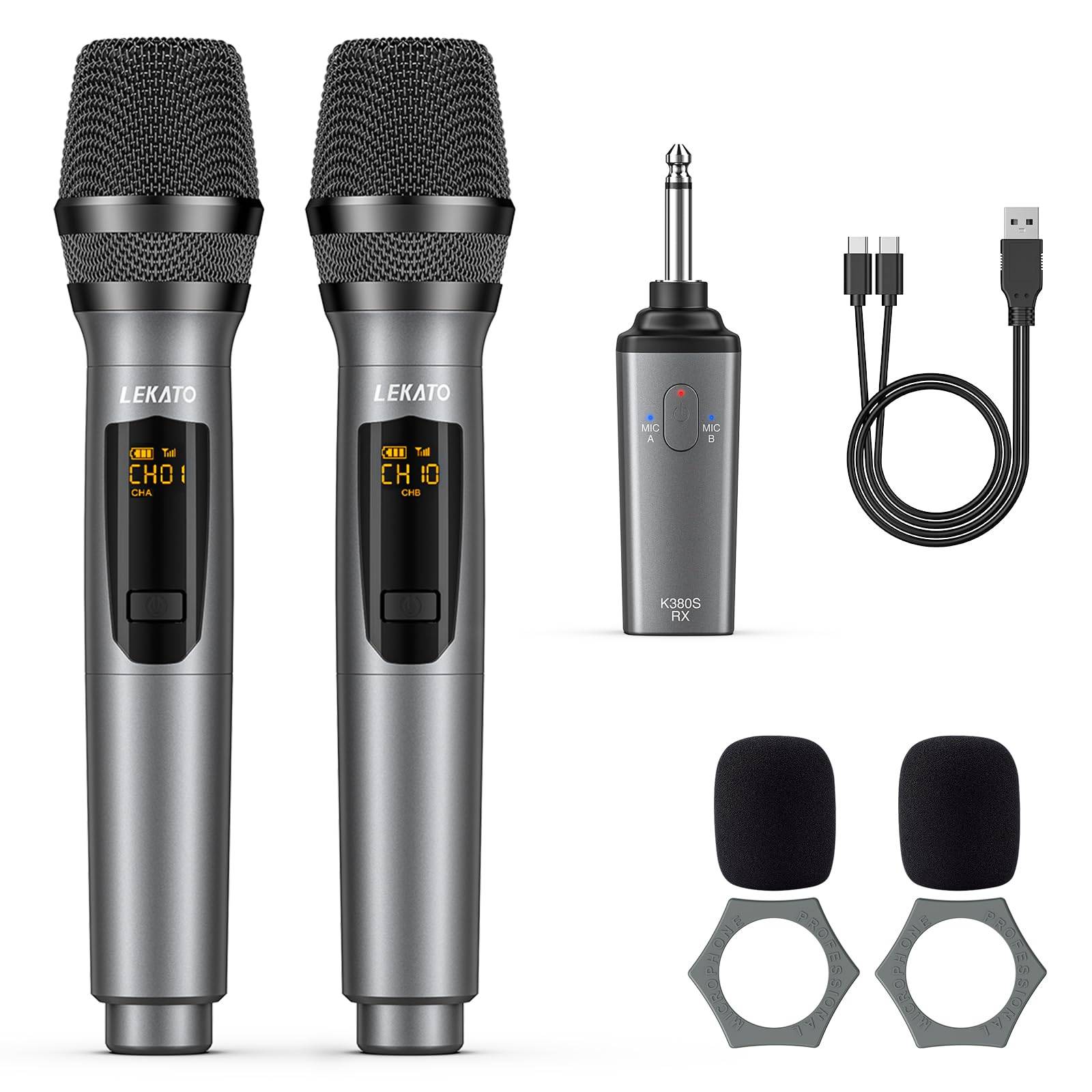 Generic UHF Wireless Handheld Microphone WM-01 svart
